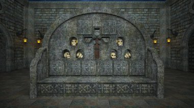 Kale / 3d Cg işleme kale.