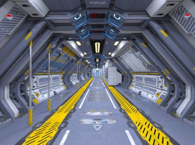 Uzay İstasyonu / 3d Cg işleme uzay istasyonu.