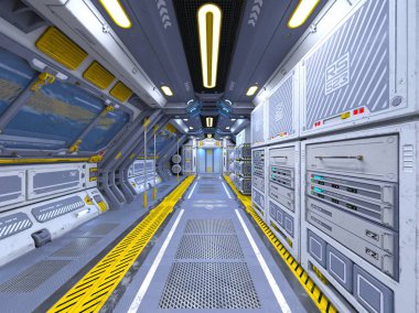 Uzay İstasyonu / 3d Cg işleme uzay istasyonu.