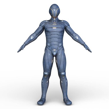 Robot / 3d Cg işleme bir robot.