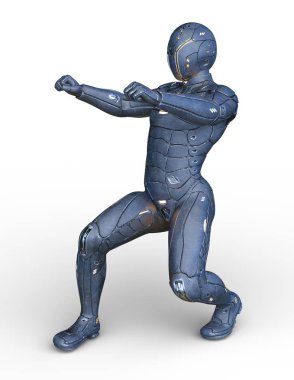 Robot / 3d Cg işleme bir robot.