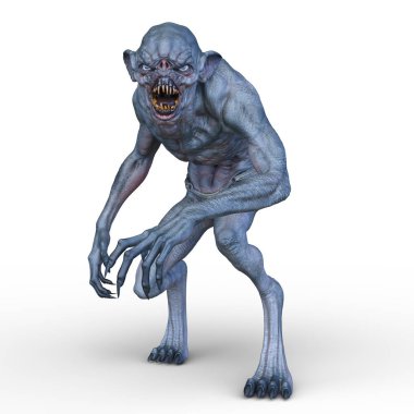 Canavar / 3d Cg işleme bir canavar.