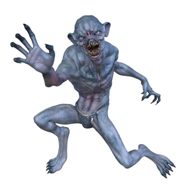 Canavar / 3d Cg işleme bir canavar.