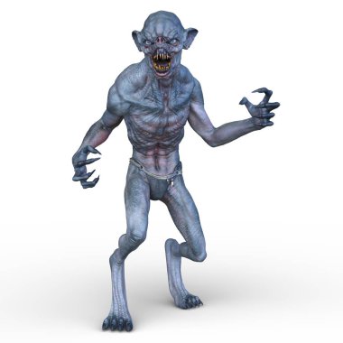 Canavar / 3d Cg işleme bir canavar.