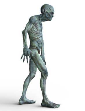 Zombi / 3d Cg işleme bir zombi.