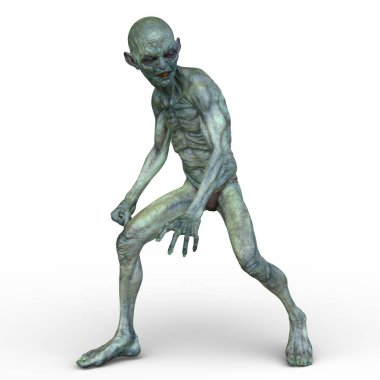 Zombi / 3d Cg işleme bir zombi.