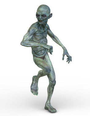 Zombi / 3d Cg işleme bir zombi.