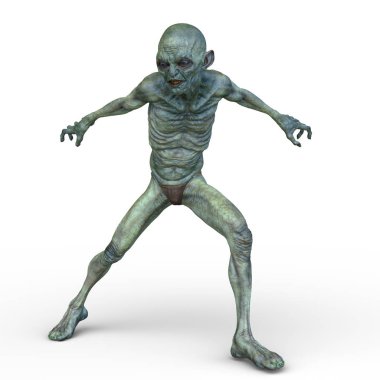 Zombi / 3d Cg işleme bir zombi.