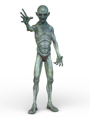 Zombi / 3d Cg işleme bir zombi.