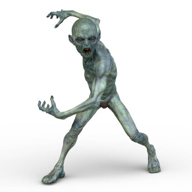 Zombi / 3d Cg işleme bir zombi.