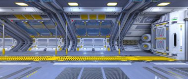 Uzay İstasyonu / 3d Cg işleme uzay istasyonu.