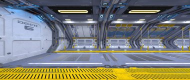 Uzay İstasyonu / 3d Cg işleme uzay istasyonu.