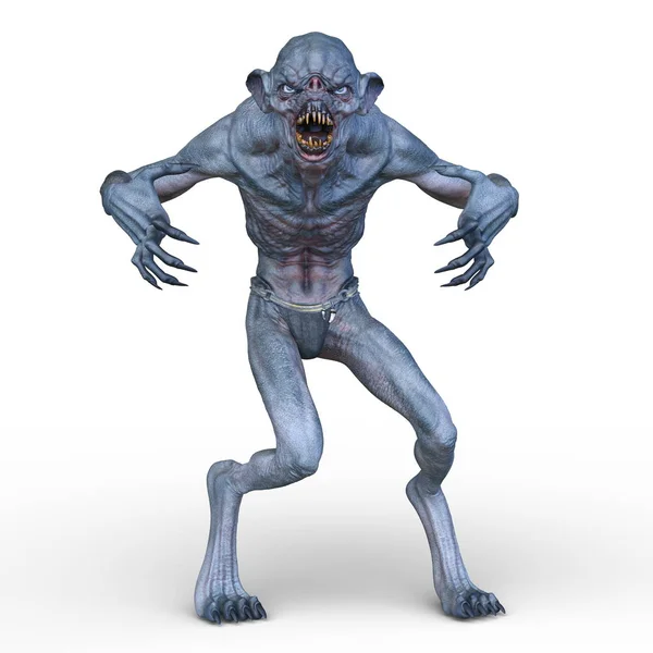 Monster Rendering Monster — Stock Photo, Image