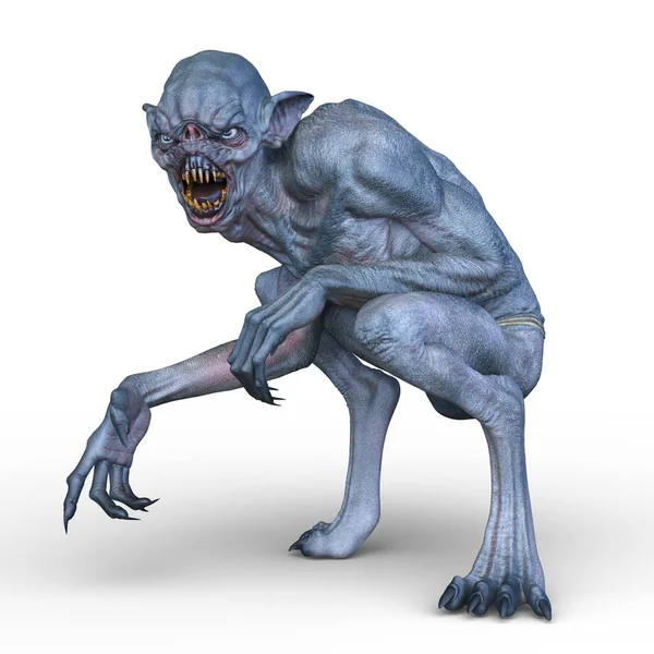 Monster Rendering Monster — Stock Photo, Image