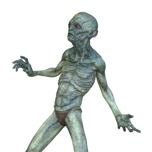 Rendering Zombie Uno Zombie — Foto Stock