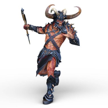 Viking zombi / 3d Cg işleme bir viking zombi.