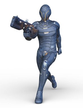 Robot / 3d Cg işleme bir robot.