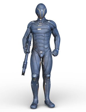 Robot / 3d Cg işleme bir robot.