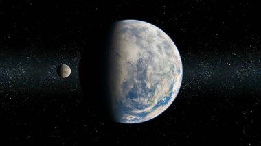 Toprak / Earth 3d Cg işleme. Bu görüntü bir şekilde döşenmiş tarafından Nasa unsurları