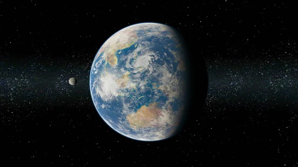 Earth Darstellung Der Erde Elemente Dieses Bildes Von Der Nasa — Stockfoto