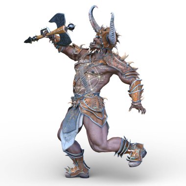 Viking / 3d Cg işleme bir Viking.