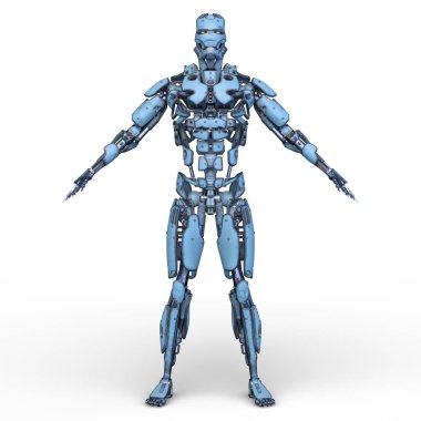 Robot / 3d Cg işleme bir robot.