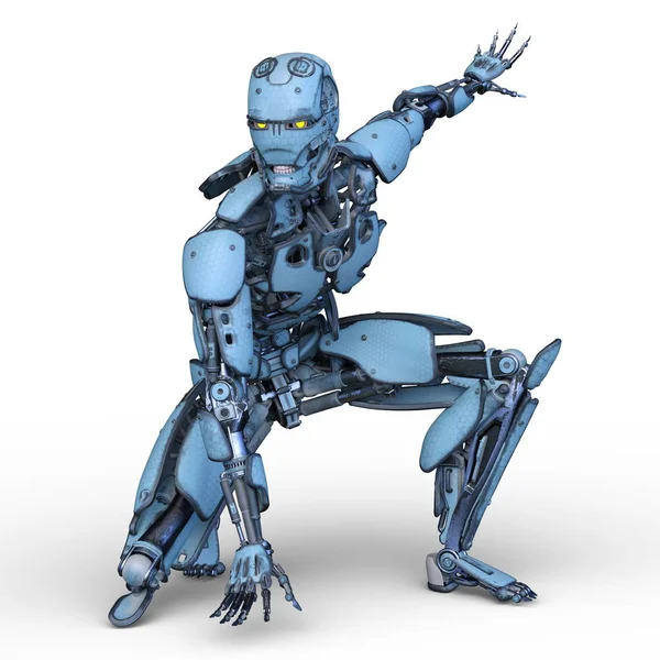 Robot / 3d Cg işleme bir robot.