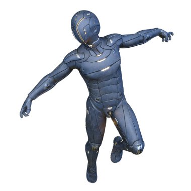 Robot / 3d Cg işleme bir robot.