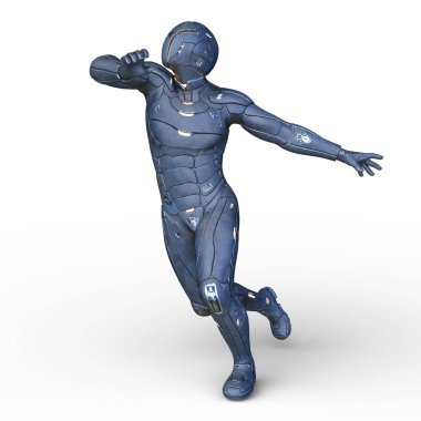 Robot / 3d Cg işleme bir robot.