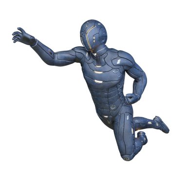 Robot / 3d Cg işleme bir robot.