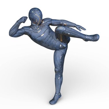 Robot / 3d Cg işleme bir robot.