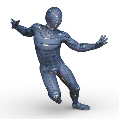 Robot / 3d Cg işleme bir robot.