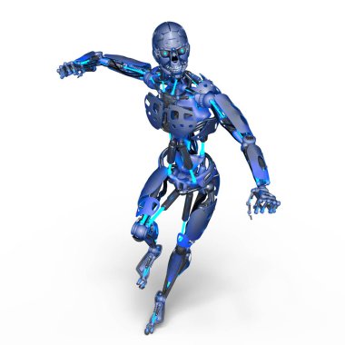 Robot / 3d Cg işleme bir robot.