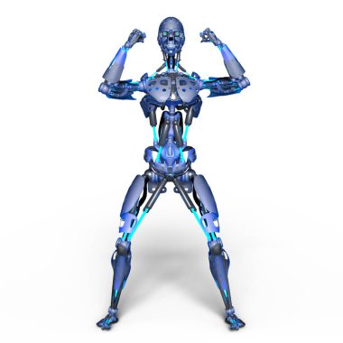 Robot / 3d Cg işleme bir robot.