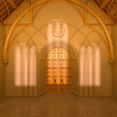 Grand hall / 3d Cg işleme grand salon.