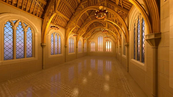 Grand hall / 3d Cg işleme grand salon.