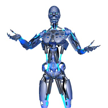 Robot / 3d Cg işleme bir robot.