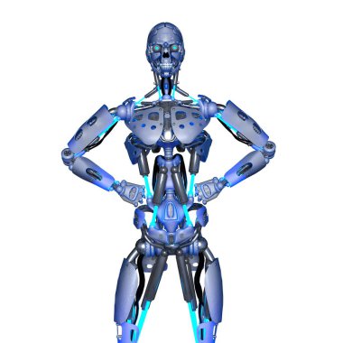 Robot / 3d Cg işleme bir robot.