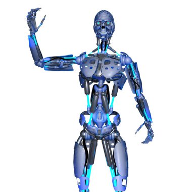 Robot / 3d Cg işleme bir robot.