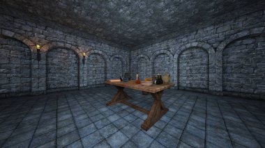 Bodrum / Bodrum 3d Cg render.