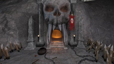 Kale / 3d Cg işleme kale.