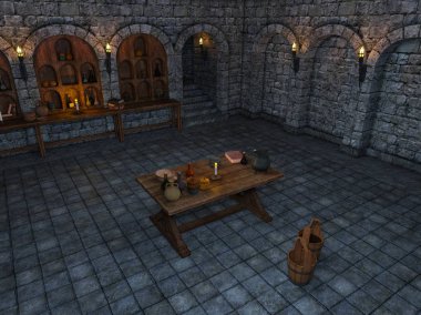 Bodrum / Bodrum 3d Cg render.