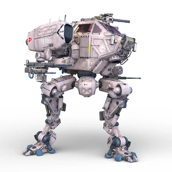 Battle Robot Rendering Battle Robot — Stock Photo, Image