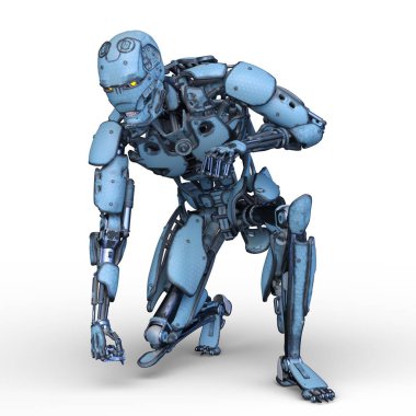 Robot / 3d Cg işleme bir robot.