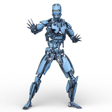 Robot / 3d Cg işleme bir robot.
