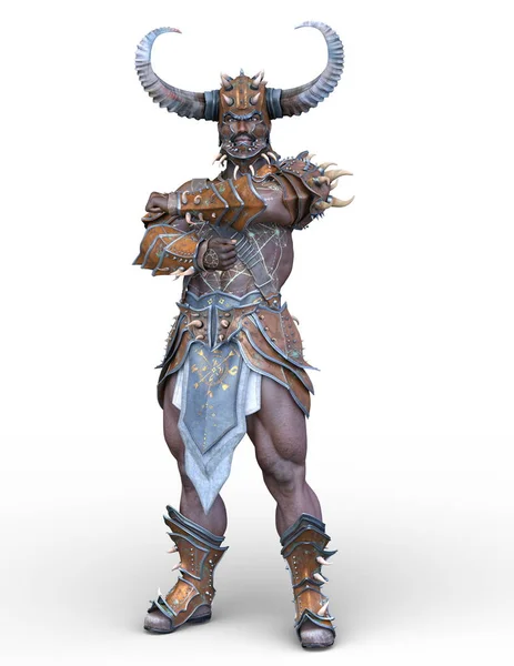 Viking Renderowania Viking — Zdjęcie stockowe