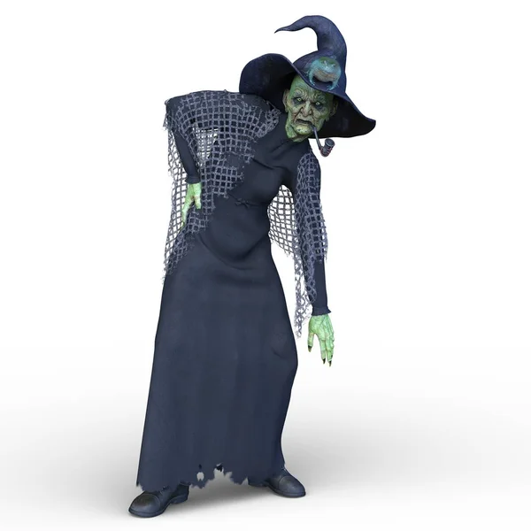 Witch Rendering Witch — Stock Photo, Image