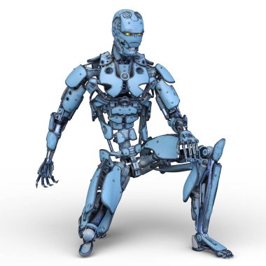 Robot / 3d Cg işleme bir robot.