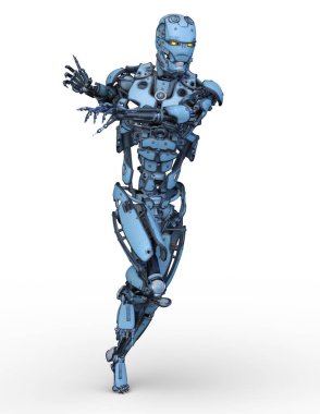 Robot / 3d Cg işleme bir robot.
