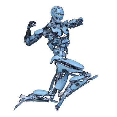 Robot / 3d Cg işleme bir robot.